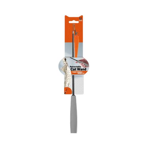 FOFOS RETRACTABLE CAT WORM TOY TEASER