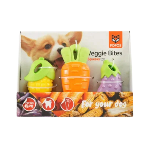 FOFOS VEGI CHEW TOY SET S/M