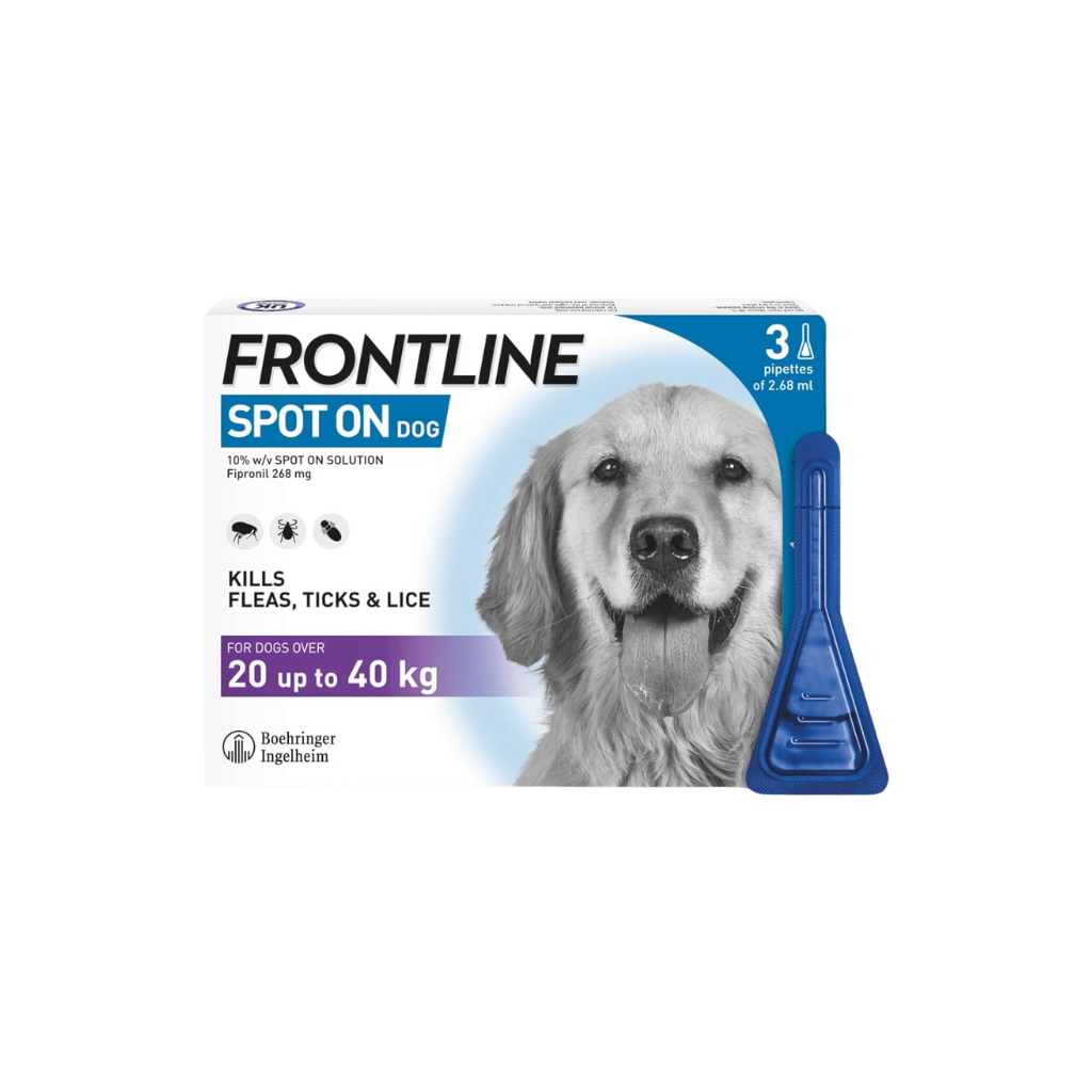 FRONTLINE PLUS (20KG-40KG) DOG SPOT ON