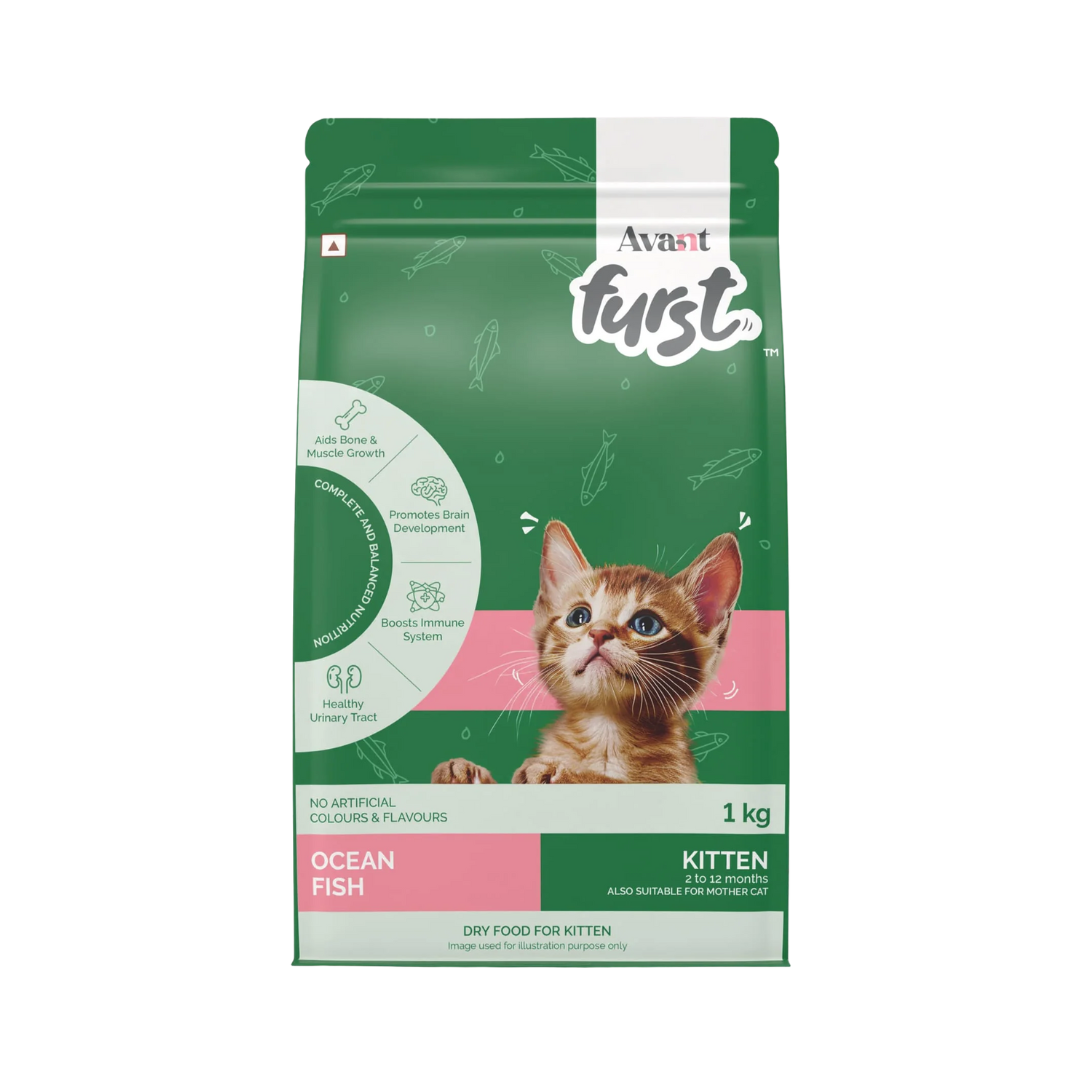 FURST KITTEN OCEAN FISH DRY FOOD (M)