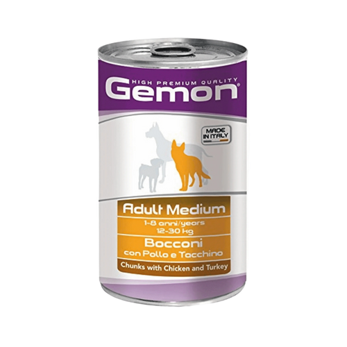 GEMON CHUNKS ADULT & MEDIUM WITH CHI & TURKY CAN