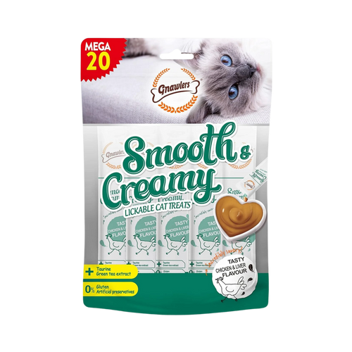 GNAWLERS CREAMY TREAT CHIC & LIV (L)