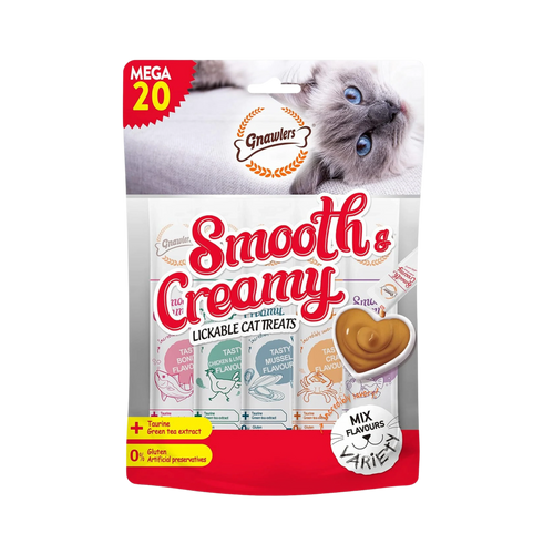 GNAWLERS CREAMY TREAT MIX FLAV (L)