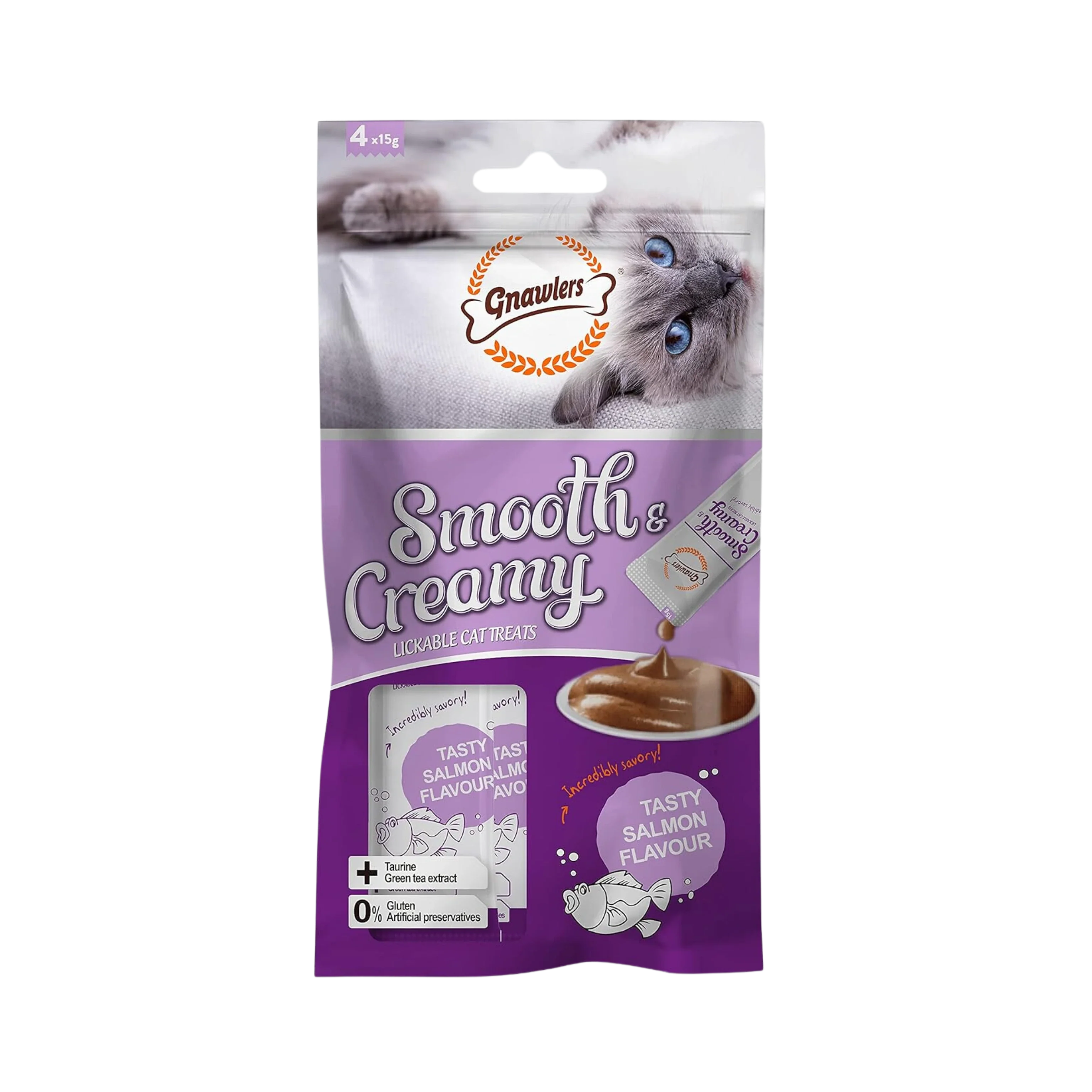 GNAWLERS CREAMY TREAT SALMON (S)