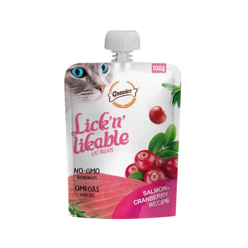 GNAWLERS LICK N LIKABLE SALON & CRANBERRY TREAT
