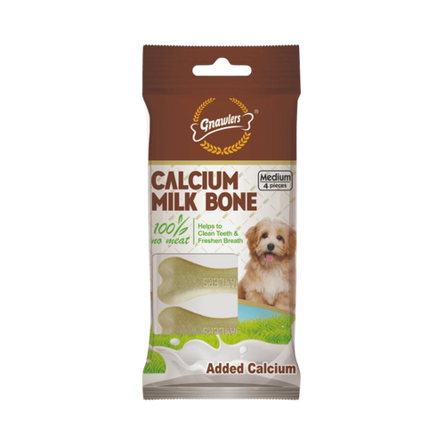 GNAWLERS MEDIUM CALCIUM MILK BONE (S)