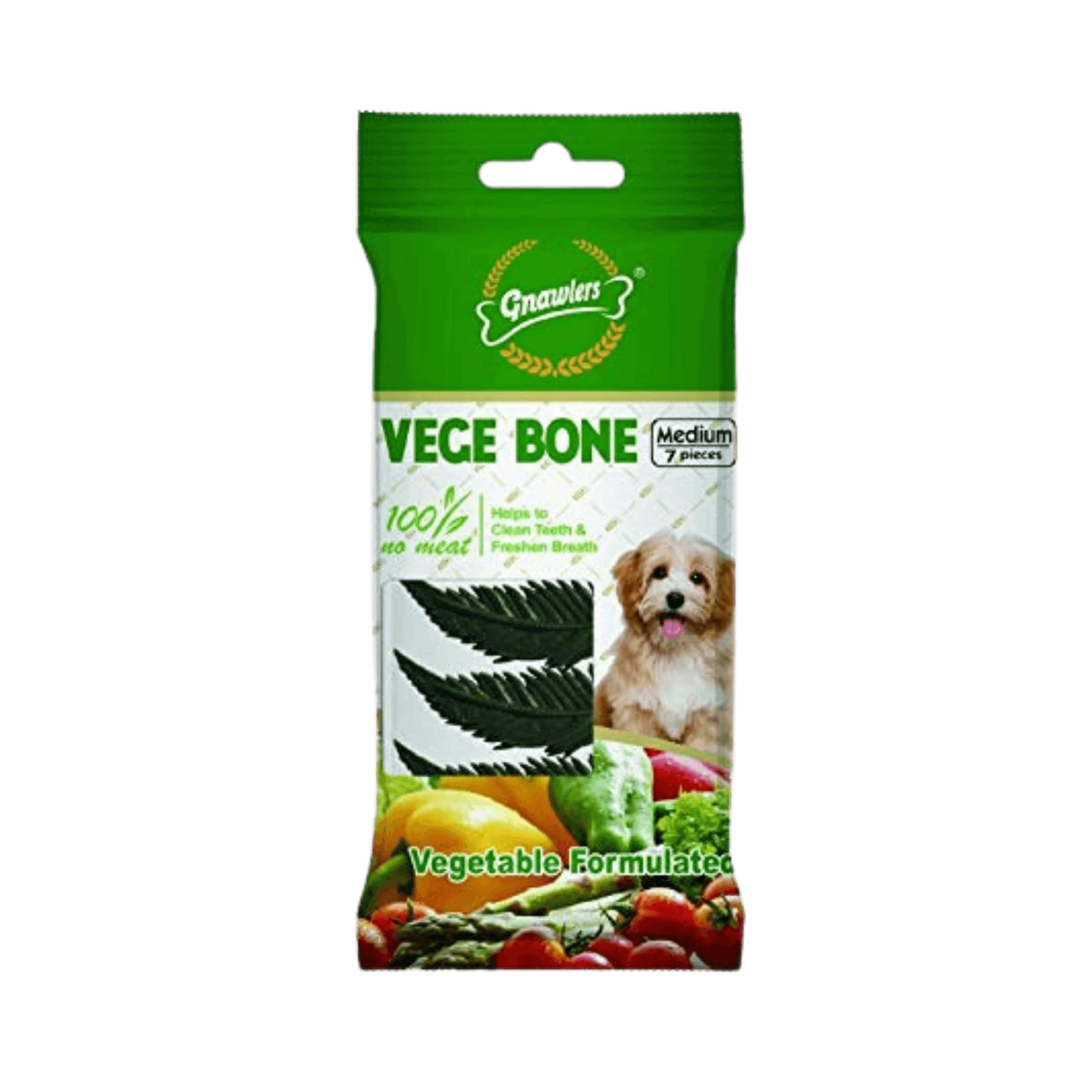 GNAWLERS VEGETABLE BONE