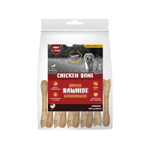 Gnawlers Chicken Bone 4"Inch (L)