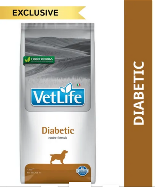 VETLIFE DIABETIC DOG DRY FOOD (L)