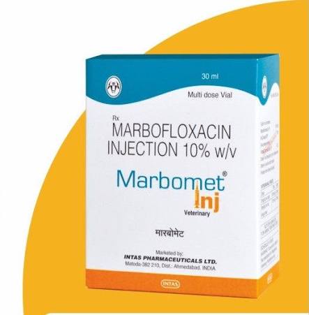 MARBOMET INJ 10% W/V