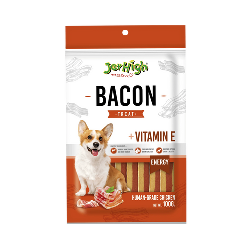 JERHIGH BACON DOG TREAT (L)