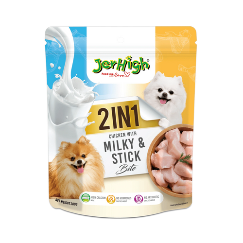 JERHIGH MILKY & STICK 2IN1 TREAT