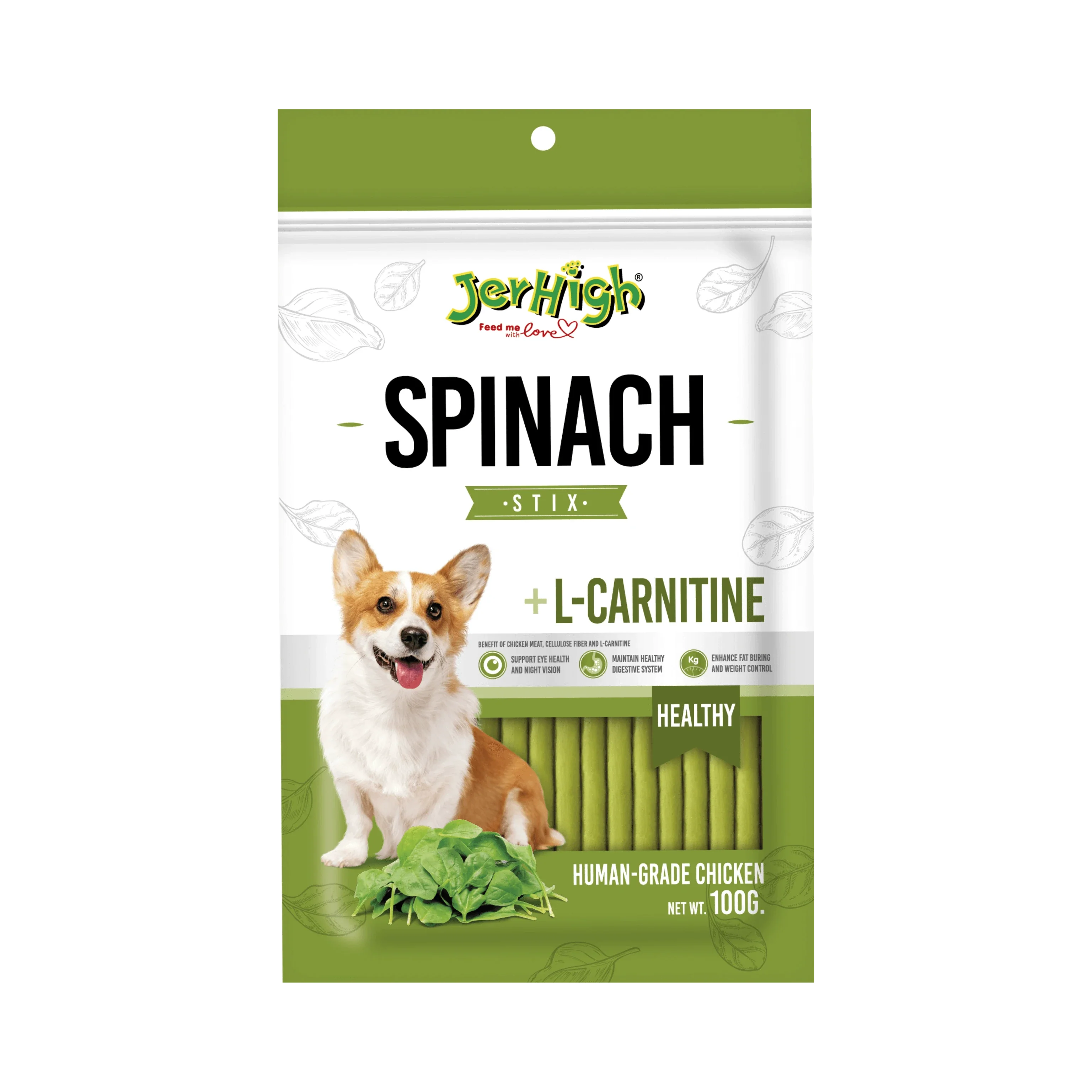 JERHIGH SPINACH TREAT (L)