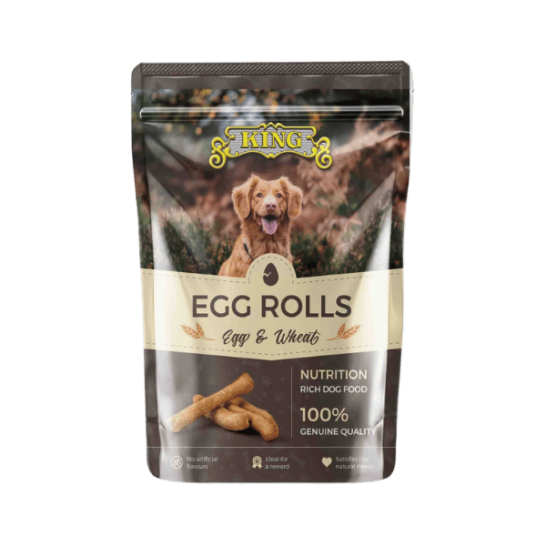 KING EGG ROLL DOG TREAT
