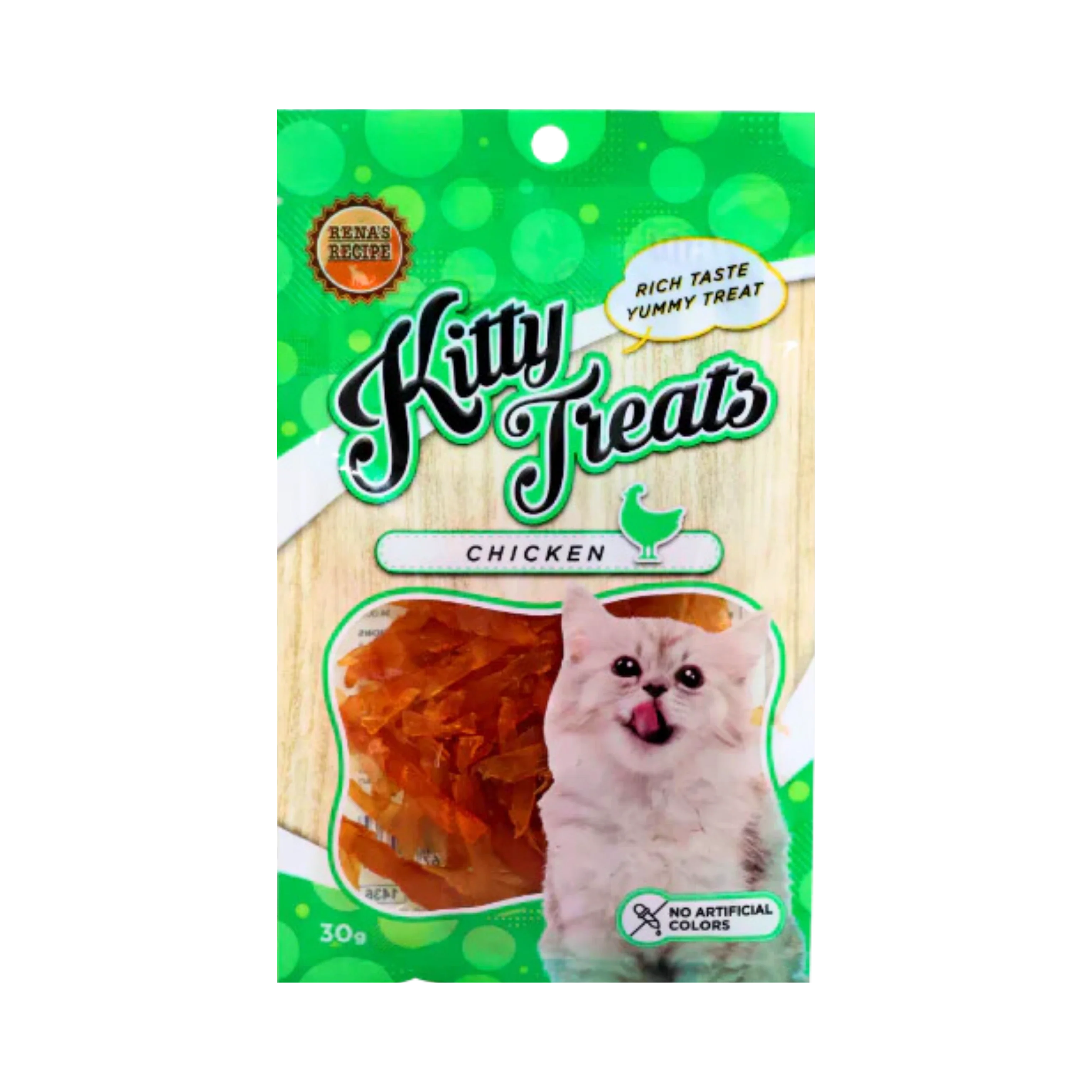 KITTY TREATS SOFT CHIC JERKY SLICED