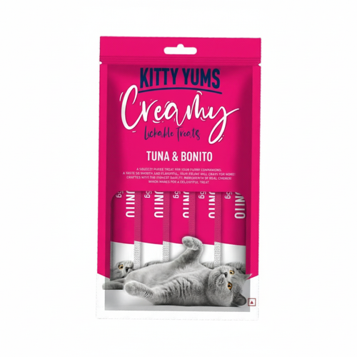 KITTY YUMS CREAMY TUNA & BONITO TREATS