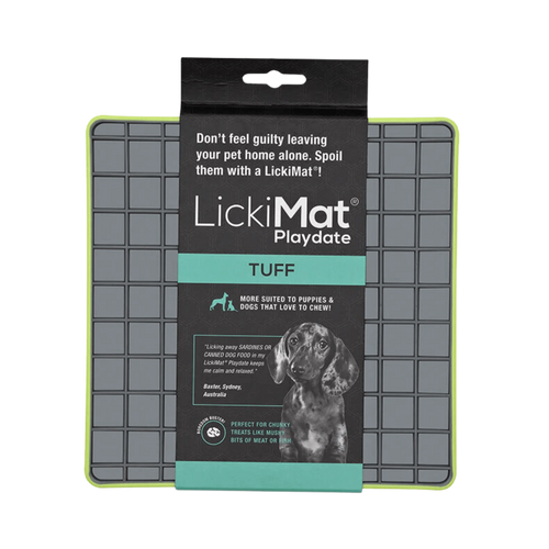 LICKIMAT PLAYDATE TUFF GREEN