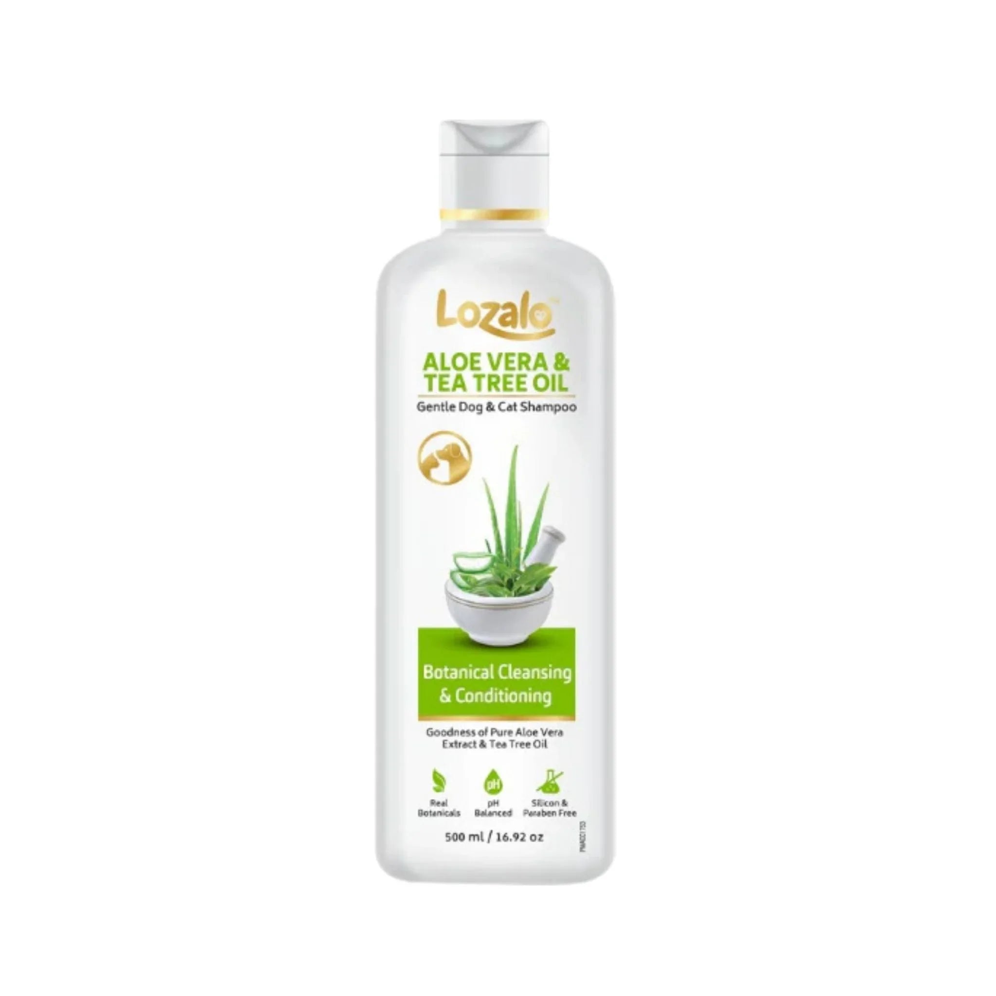 LOZALO ALOE VERA & TEA TREE OIL SHAMPOO (M)