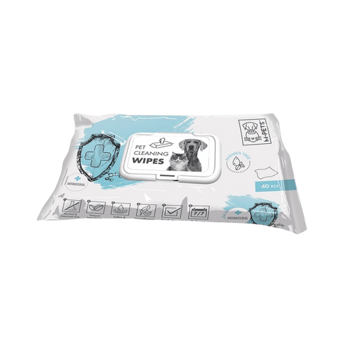 M PET CLEANING WIPES ANTIBACTERIAL