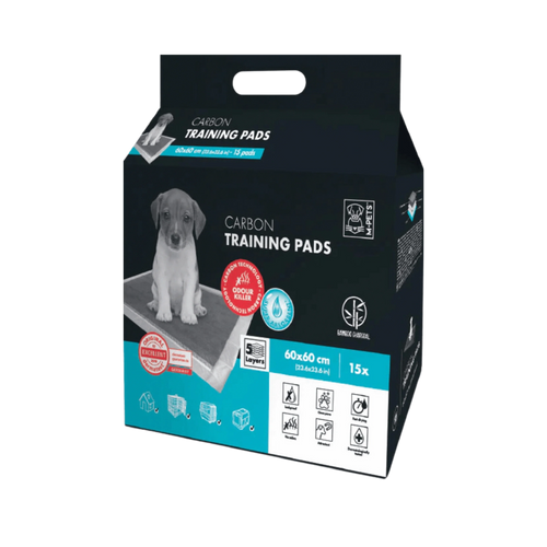 M-PETS CARBON TRAINING PADS 60X60 (S)