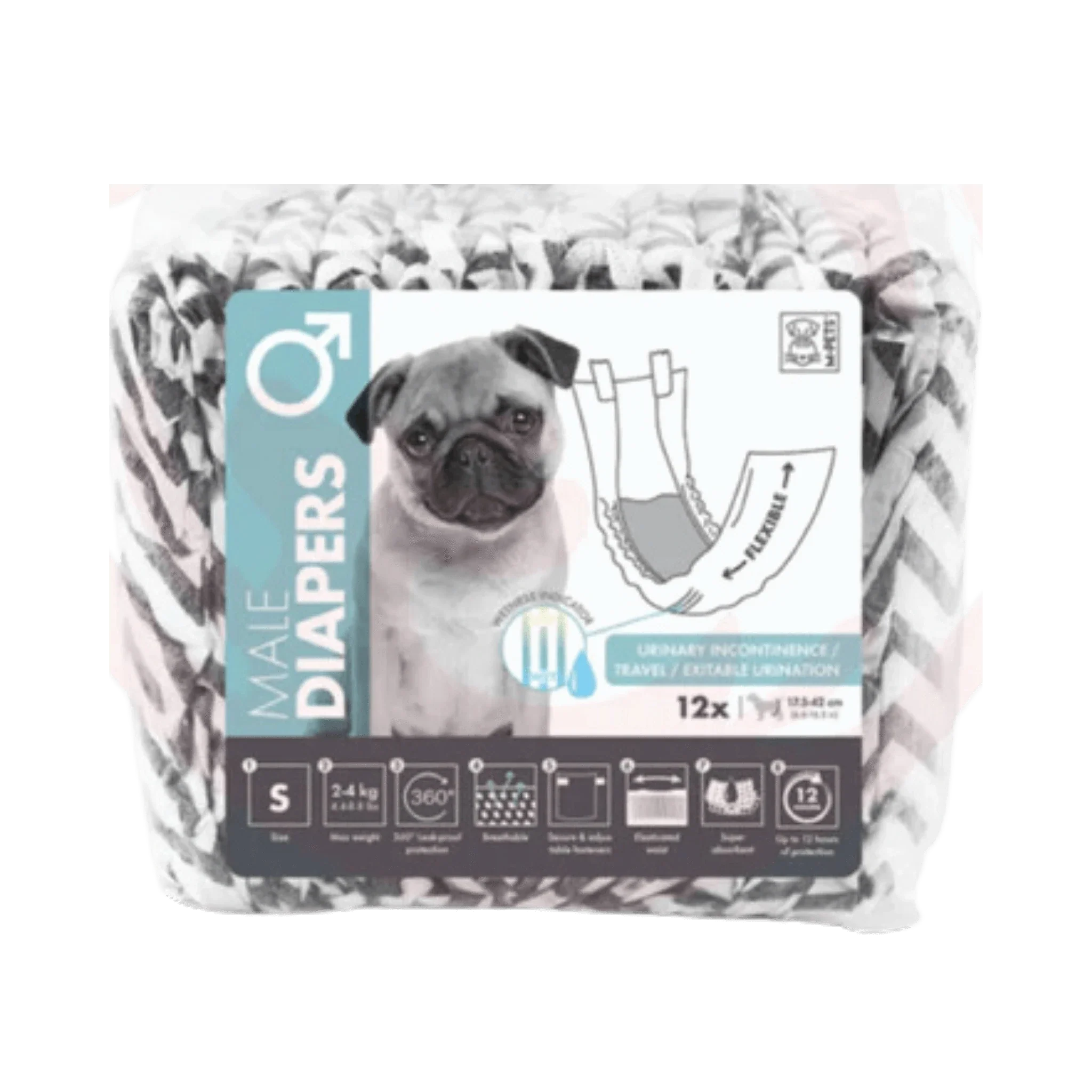 M-PETS DIAPER MD (S)