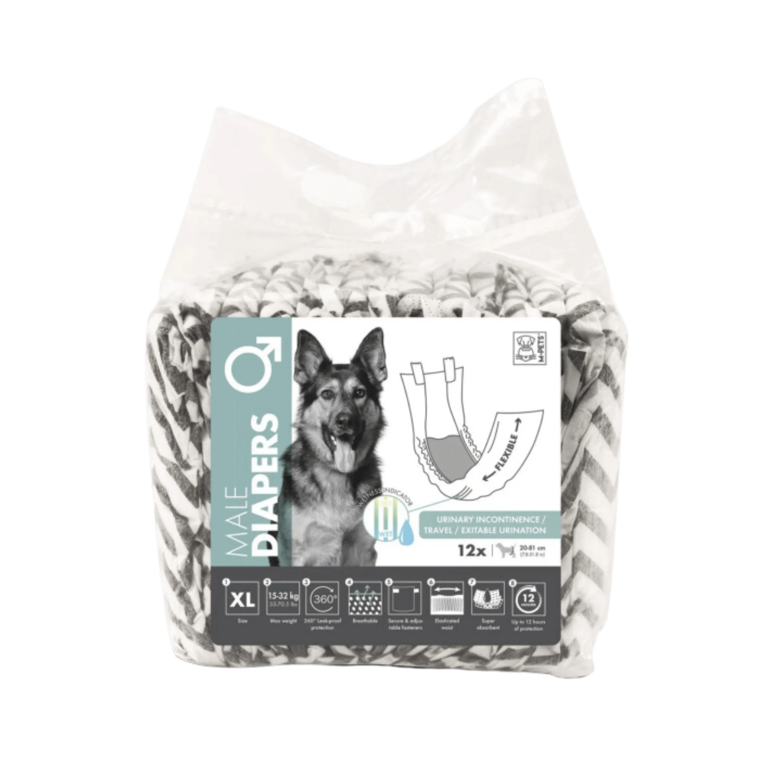 M-PETS DIAPER MD (XL)