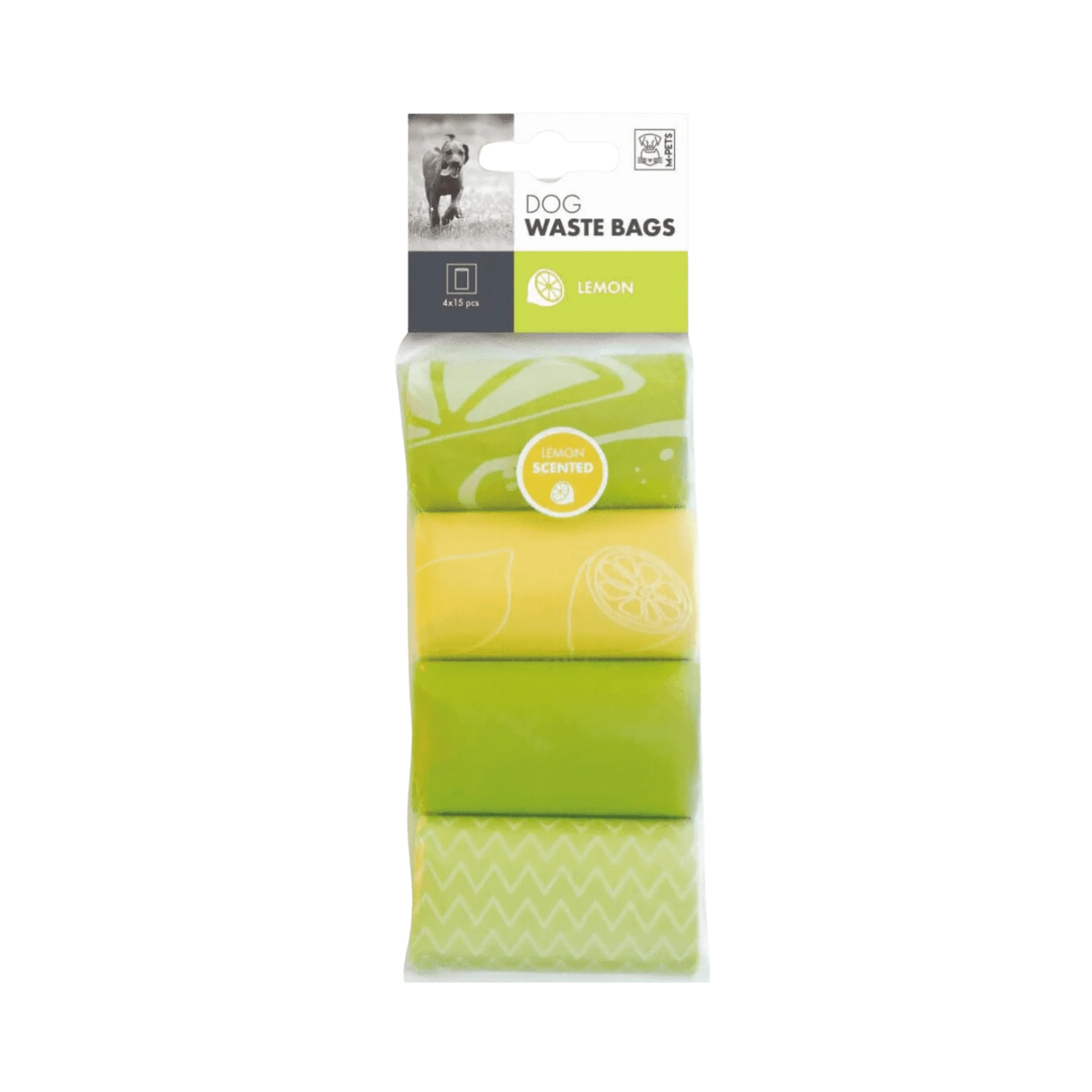 M-PETS DOG WASTE BAG (LEMON)