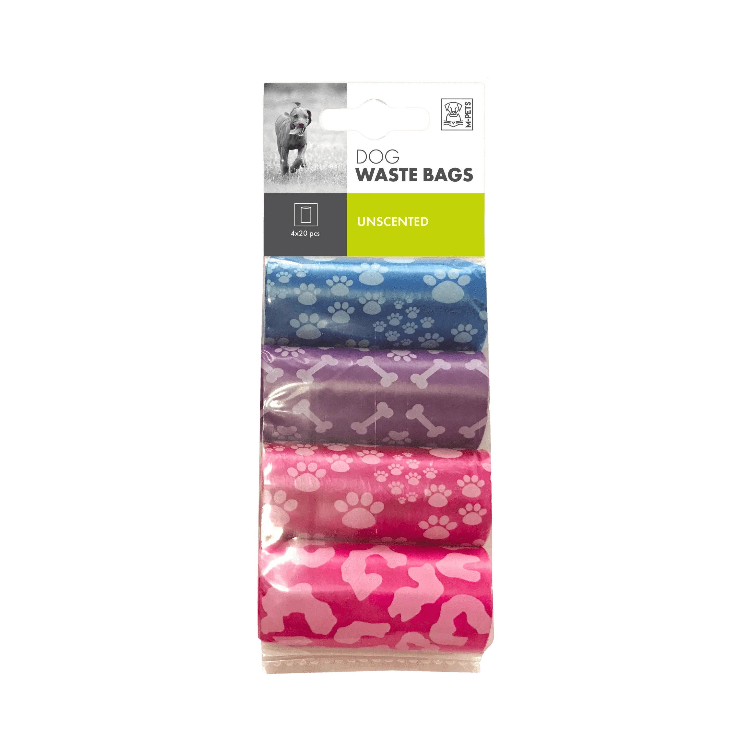 M-PETS DOG WASTE BAGS (UN-SCENTED)