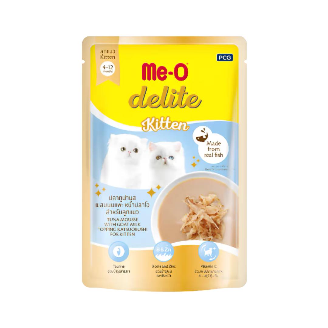 ME-O DELITE KITTEN TUNA MOOSE WET FOOD [80g]