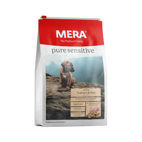 MERA PET JUNIOR TURKEY & RICE DRY FOOD