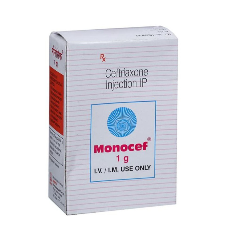 MONOCEF 1GM INJ
