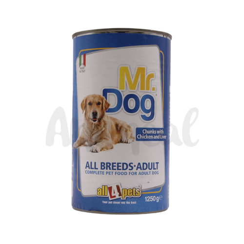 MR DOG CHUNK WITH CHIC & LIVER CAN