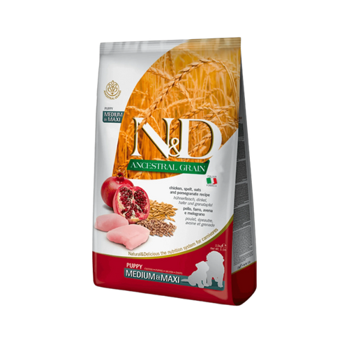 N&D AG CHIC PUP MAXI DRY FOOD (M)
