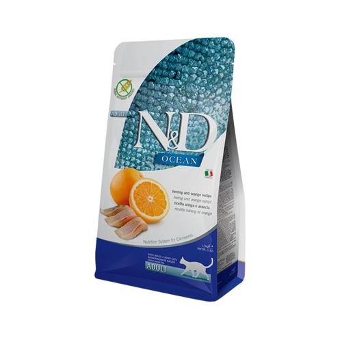 N&D CAT ADU FISH&ORANGE DRY FOOD (S)