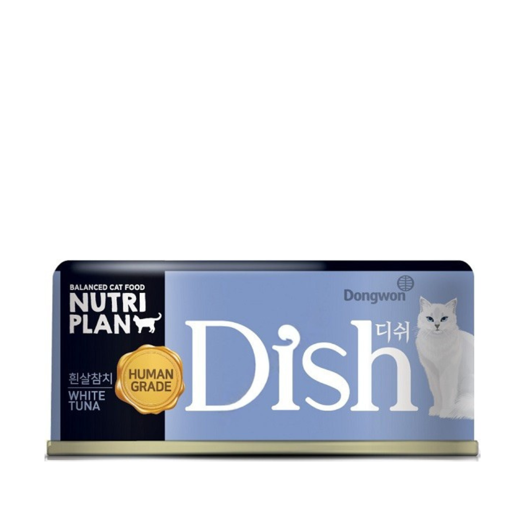 NUTRI PLAN DISH WHITE TUNA CAN