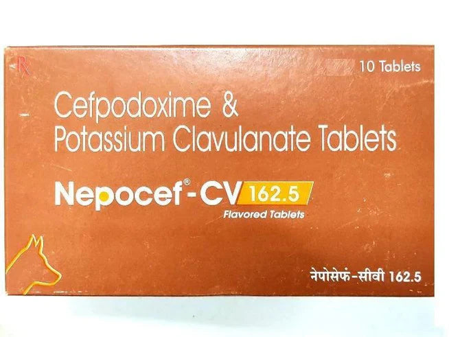 NEPOCEF-CV 162.5MG TABLET