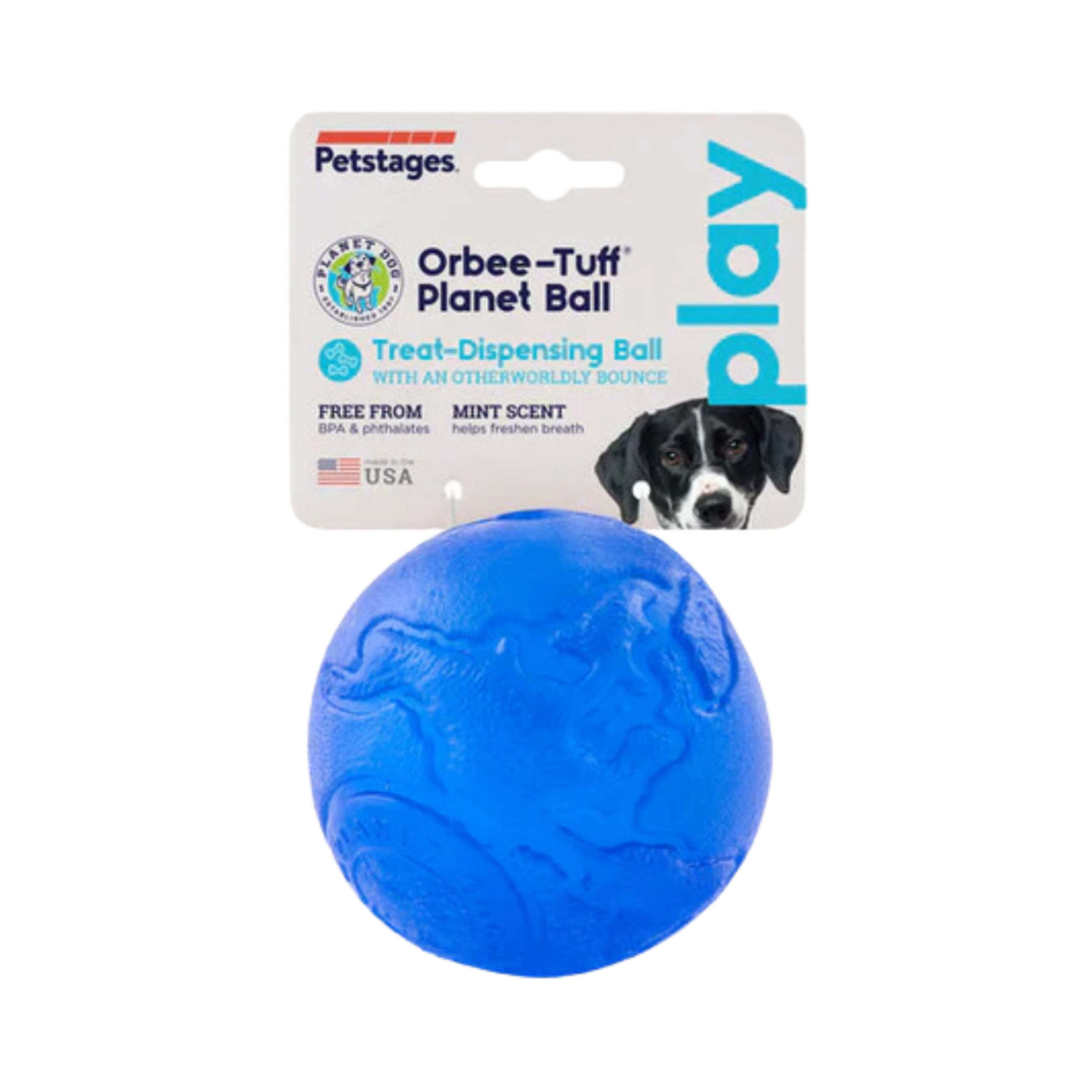 ORBEE TUFF PLANET BALL ROYAL BLUE