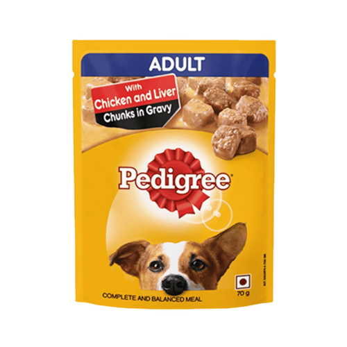PEDIGREE ADULT CHIC & LIV JELLY FOOD
