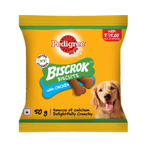 PEDIGREE BISCROK CHICKEN BISCUIT (S)