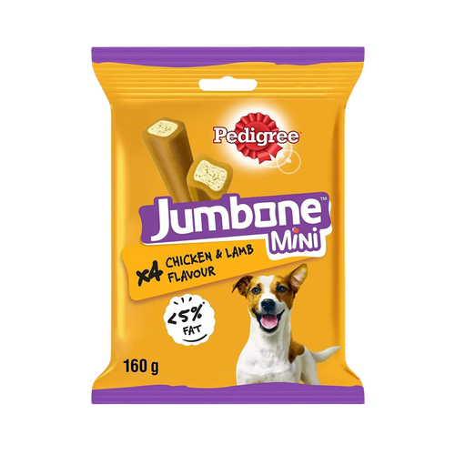 PEDIGREE JUMBONE MINI CHIC & LAMB TREAT