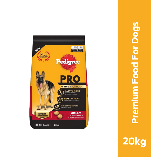 PEDIGREE PRO ACTIVE ADULT DRY FOOD  (3XL)