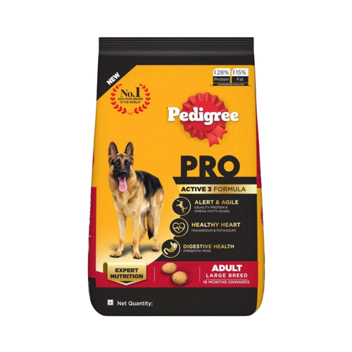 PEDIGREE PRO ADULT LARGE BREED DRY FOOD (S)