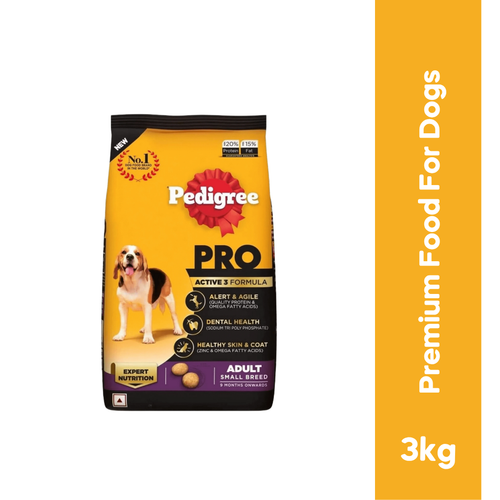 PEDIGREE PRO ADULT SMALL DRY FOOD (L)