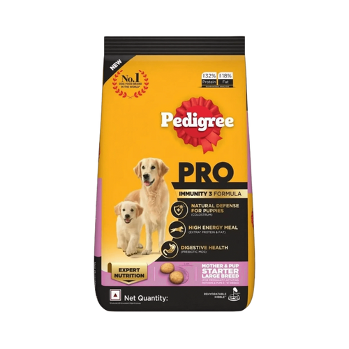 PEDIGREE PRO STARTER LARGE BREED DRY FOOD (L)