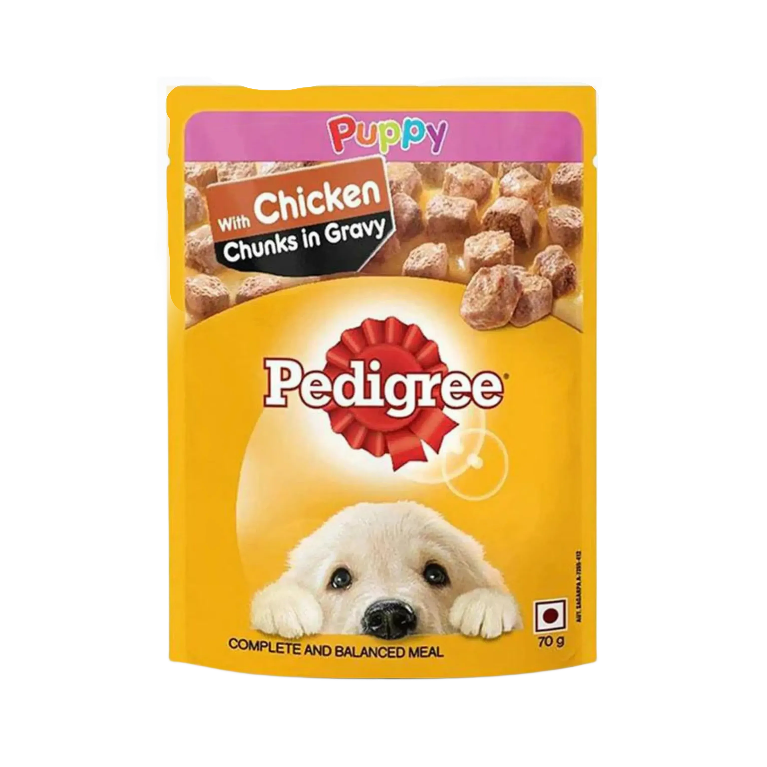 PEDIGREE PUPPY CHICK CHUNKS GRAVY