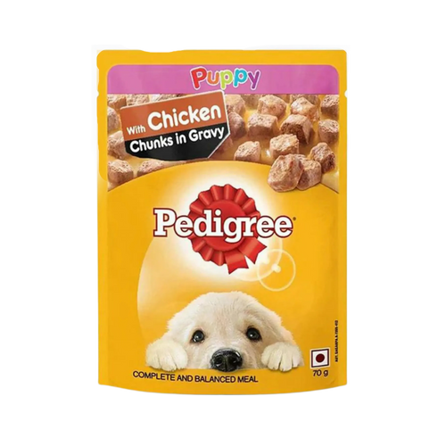 PEDIGREE PUPPY CHICK CHUNKS GRAVY