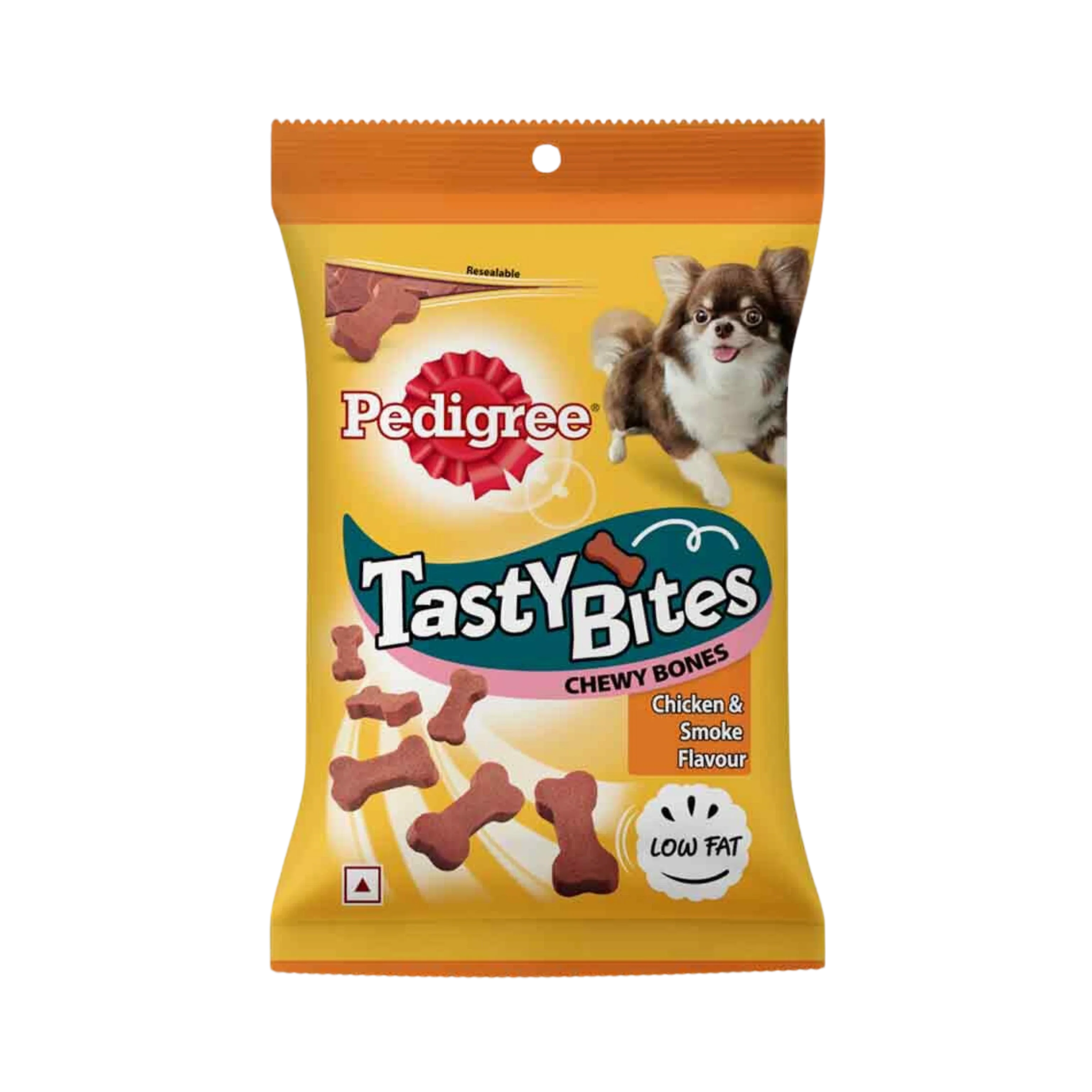 PEDIGREE TASTY BITES CHI & SMOKE FLAV TREAT