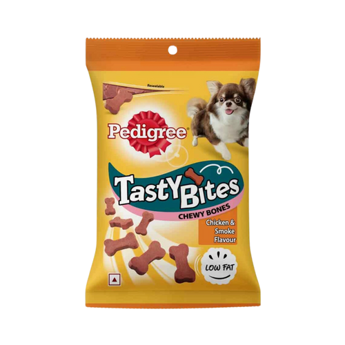 PEDIGREE TASTY BITES CHI & SMOKE FLAV TREAT