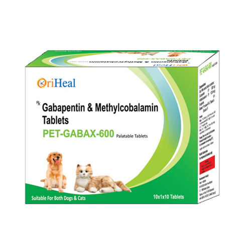 PET GABAX 600MG TABLET