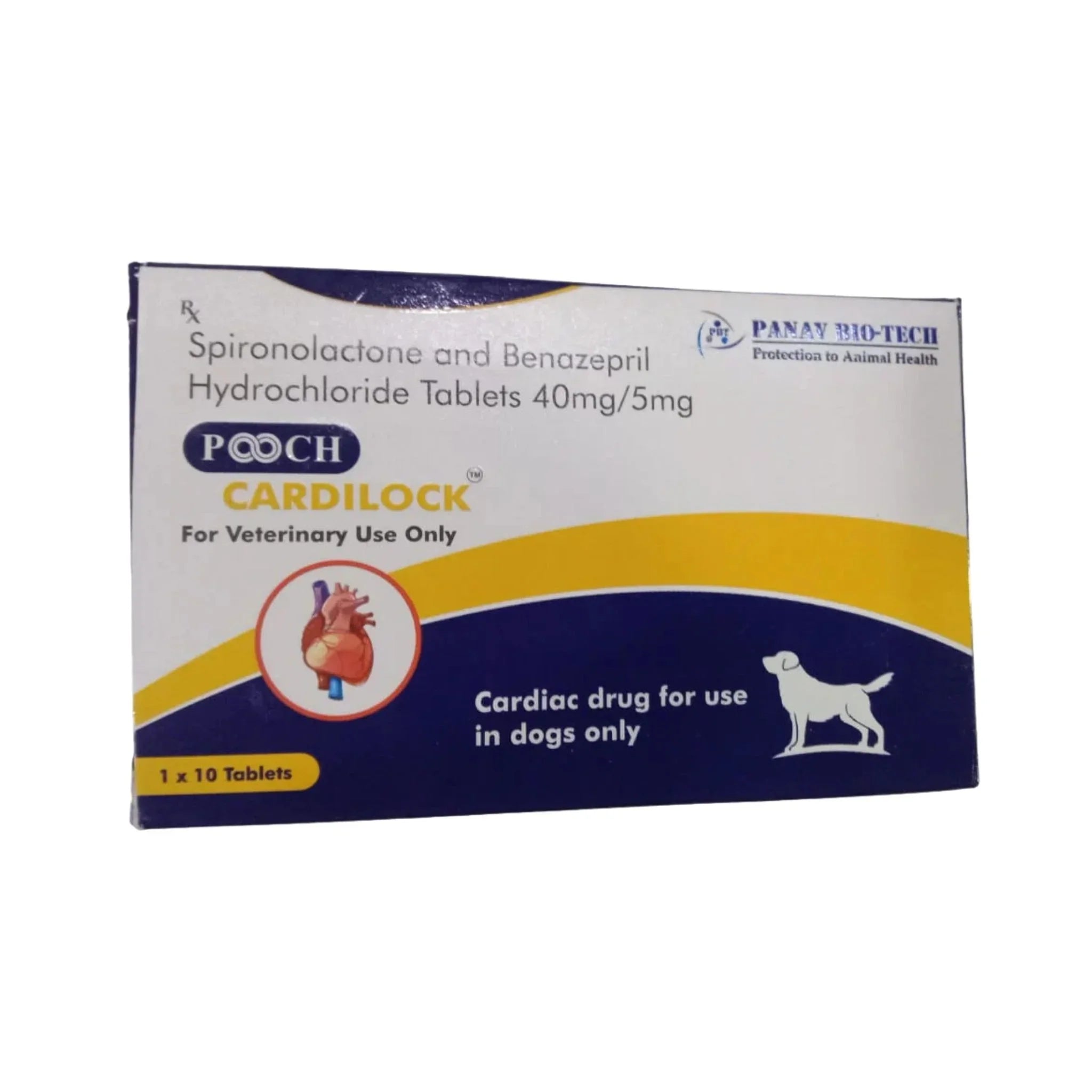 POOCH CARDILOCK TABLET 40MG/5MG
